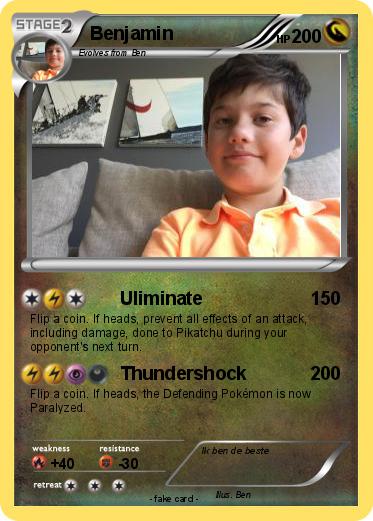 Pokemon Benjamin