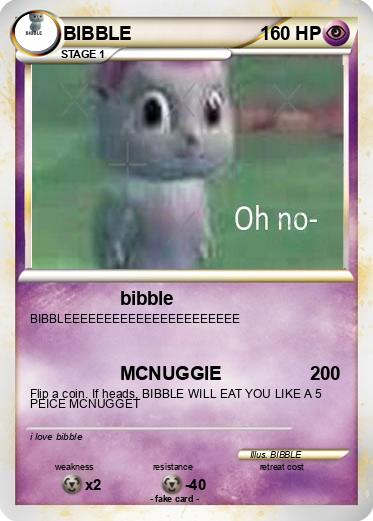 Pokemon BIBBLE