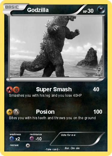 Pokemon Godzilla