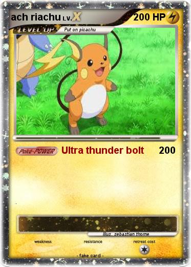 Pokemon ach riachu