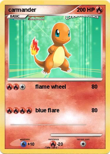 Pokemon carmander