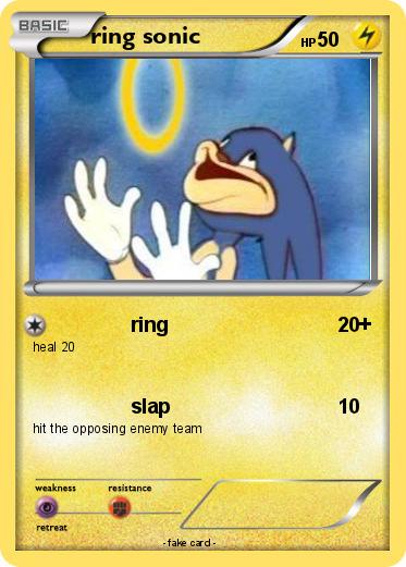 Pokemon ring sonic