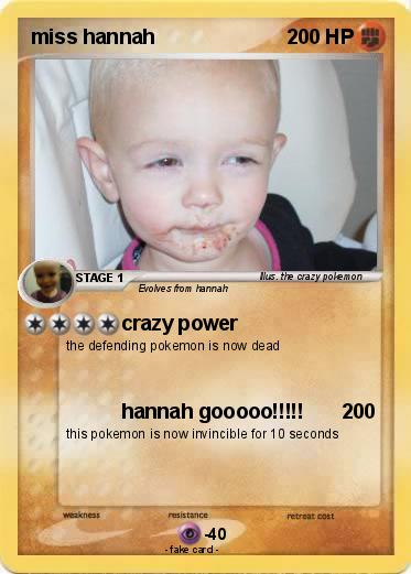 Pokemon miss hannah