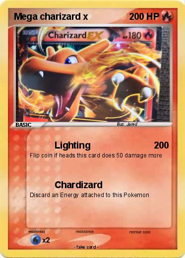 Pokemon Mega charizard x