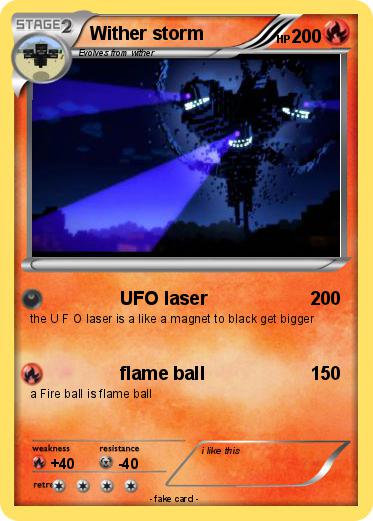 Pokemon Wither storm