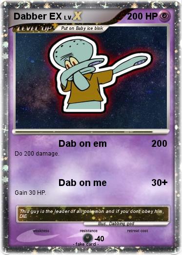 Pokemon Dabber EX