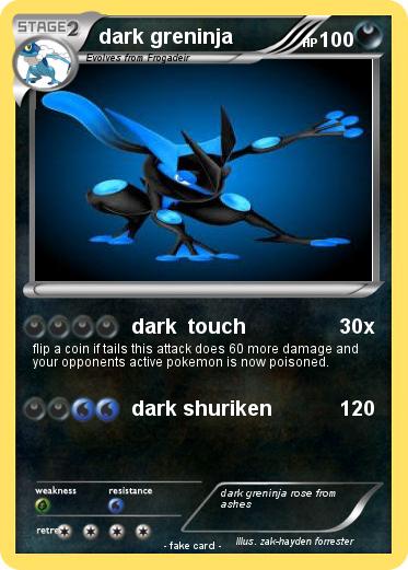 Pokemon dark greninja