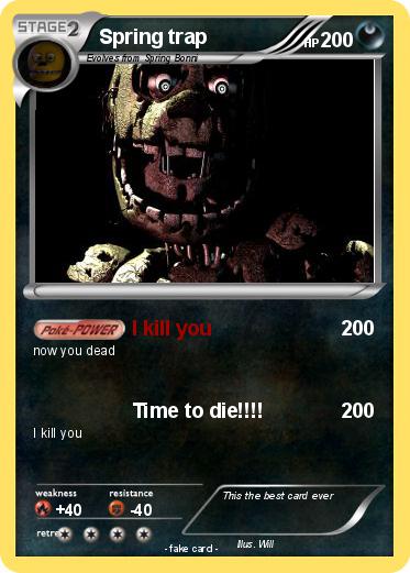 Pokemon Spring trap