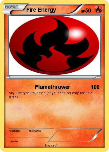 Pokemon Fire Energy