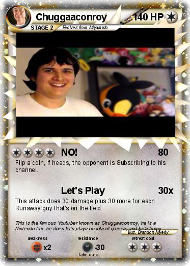 Pokemon Chuggaaconroy