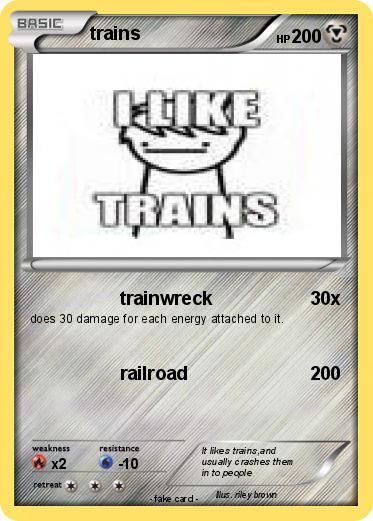 Pokemon trains