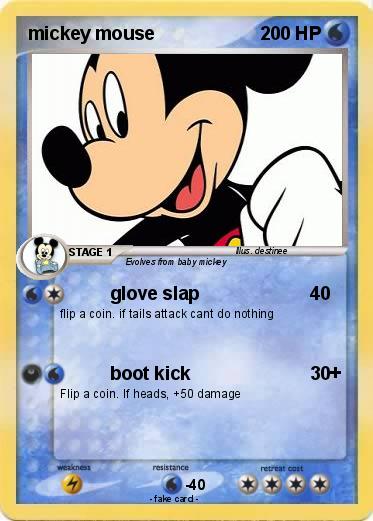 Pokemon mickey mouse