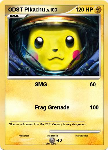 Pokemon ODST Pikachu