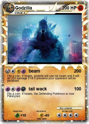 Pokemon Godzilla