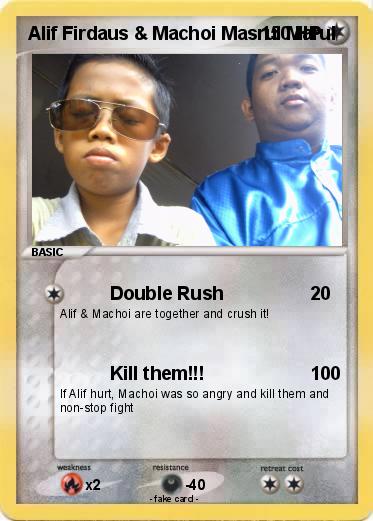 Pokemon Alif Firdaus & Machoi Masrul Marul