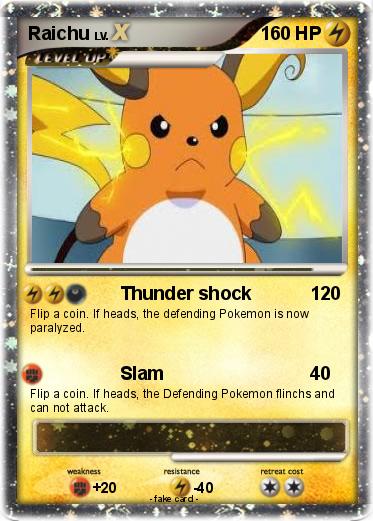 Pokemon Raichu