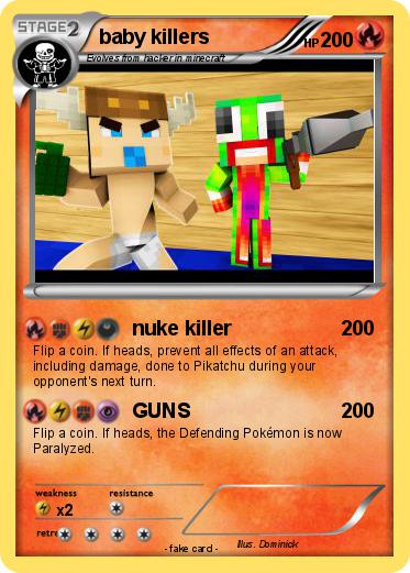 Pokemon baby killers
