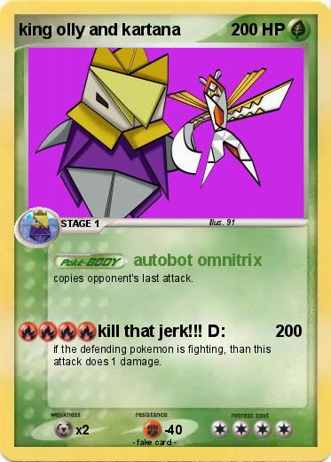 Pokemon king olly and kartana