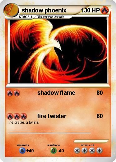 Pokemon shadow phoenix