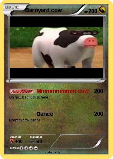 Pokemon Barnyard cow