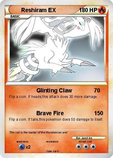 Pokemon Reshiram EX