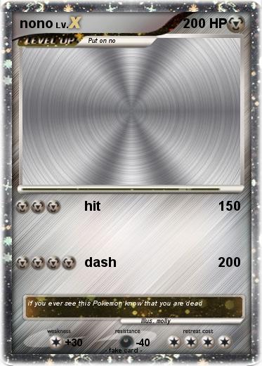 Pokemon nono
