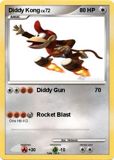 Pokemon Diddy Kong