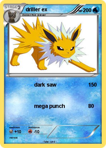 Pokemon driller ex