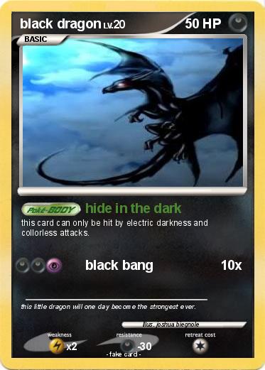 Pokemon black dragon