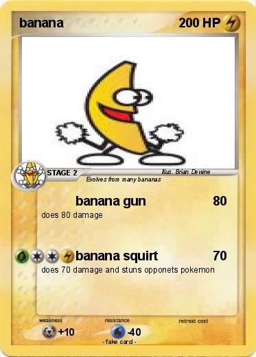 Pokemon banana