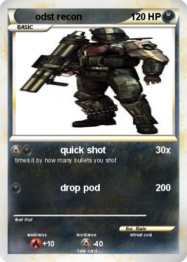 Pokemon odst recon
