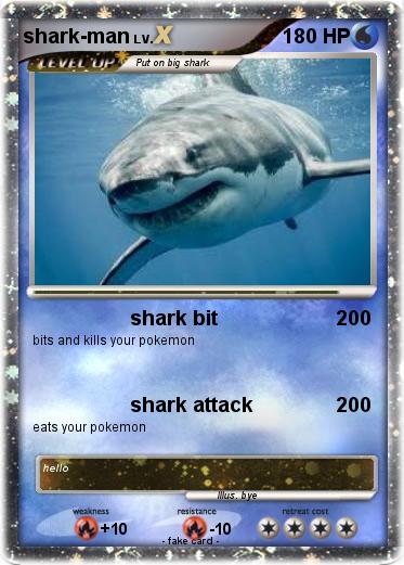 Pokemon shark-man