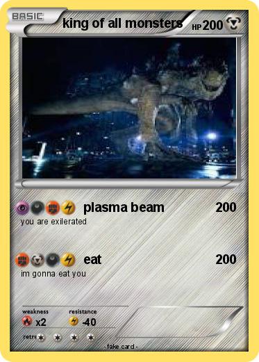 Pokemon king of all monsters
