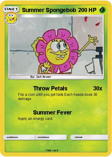 Pokemon Summer Spongebob