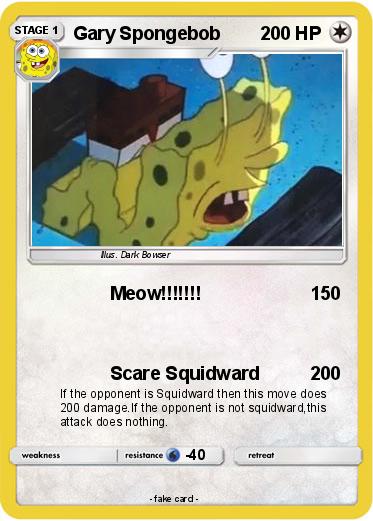 Pokemon Gary Spongebob