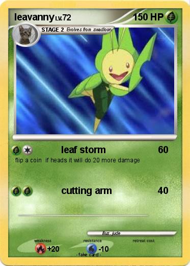 Pokemon leavanny