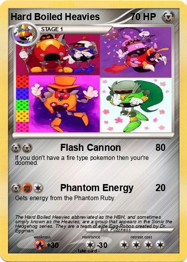 Pokemon Hard Boiled Heavies
