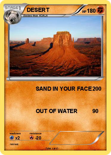 Pokemon DESERT
