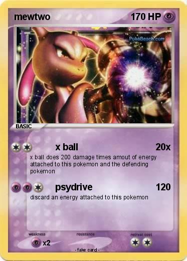 Pokemon mewtwo