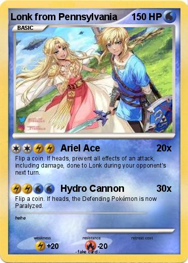 Pokemon Lonk from Pennsylvania