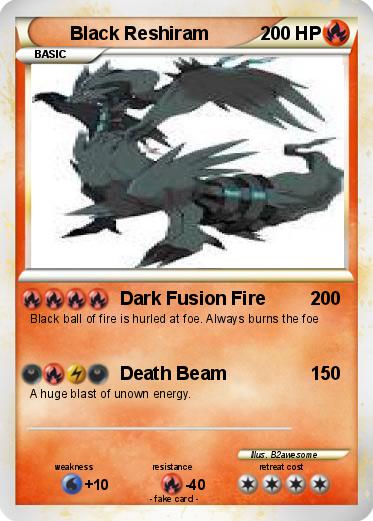 Pokemon Black Reshiram