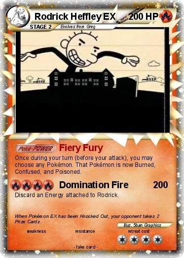 Pokemon Rodrick Heffley EX