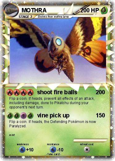 Pokemon MOTHRA