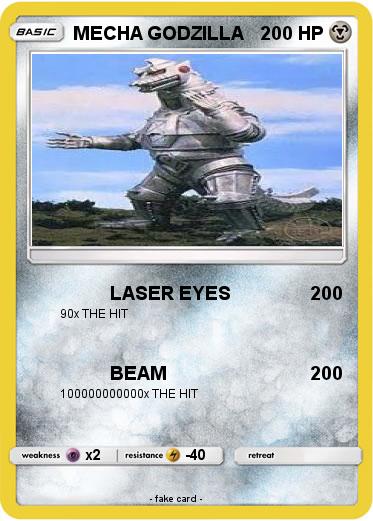 Pokemon MECHA GODZILLA
