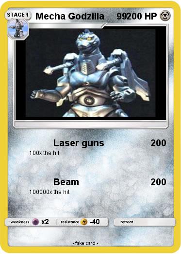 Pokemon Mecha Godzilla     99