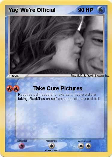 Pokemon Yay, We're Official