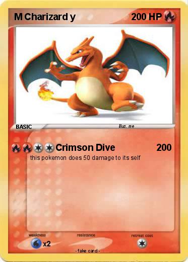 Pokemon M Charizard y