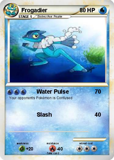 Pokemon Frogadier