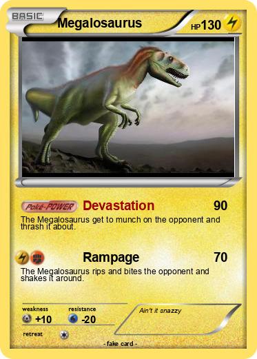 Pokemon Megalosaurus