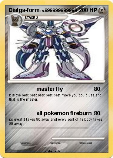 Pokemon Dialga-form
